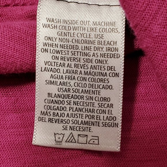 Appropriate Behavior Fushia w Swirl Design 4X (26/28W) - Picture 8 of 9